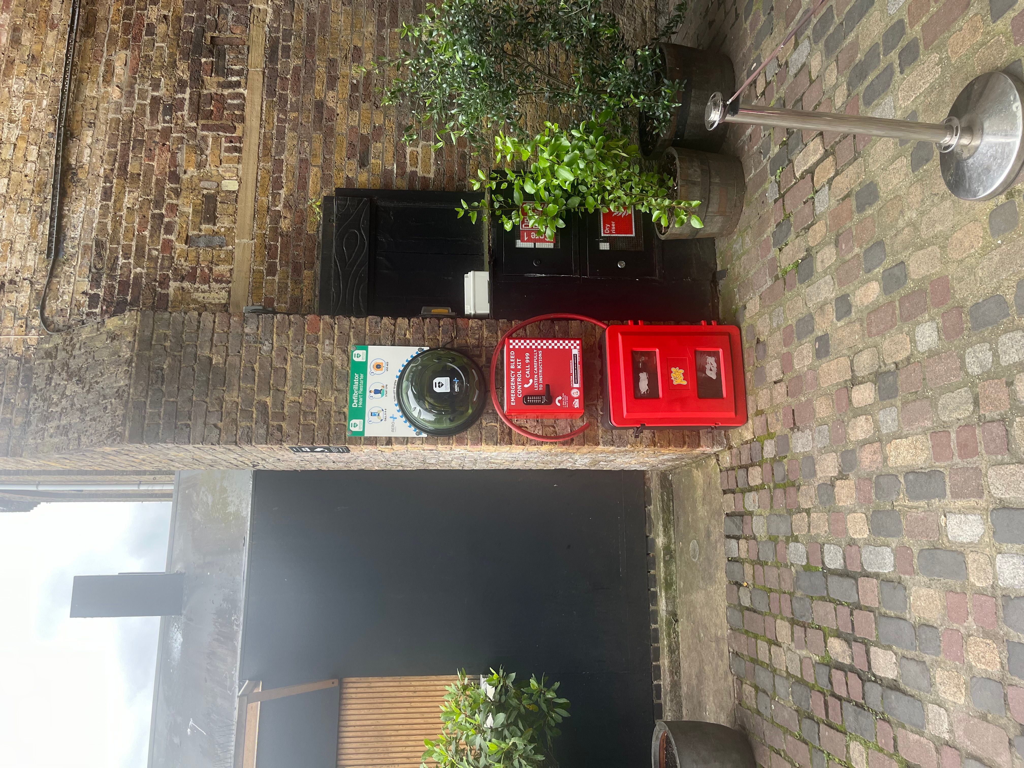 AED at Camden Market, London