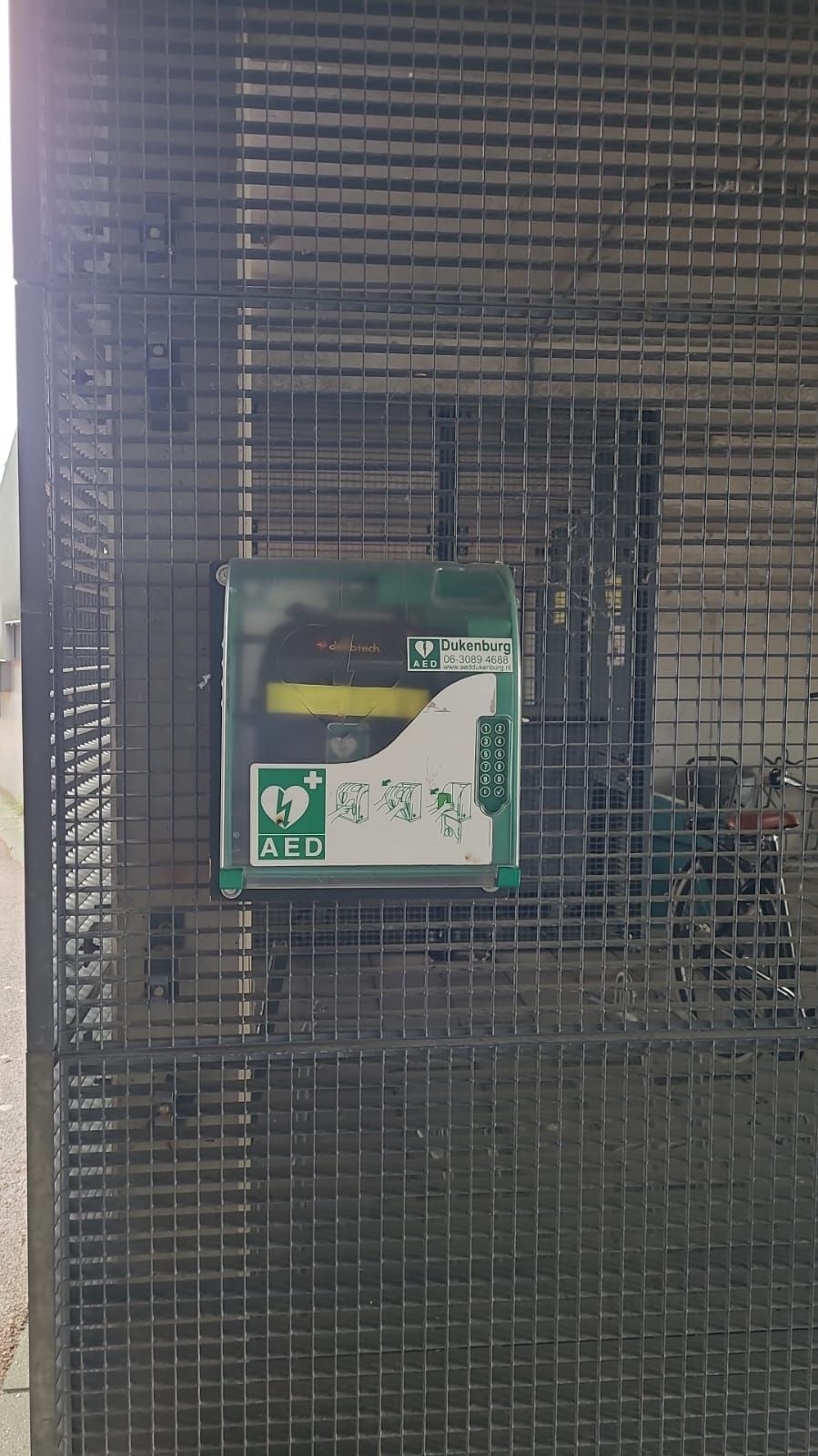 AED at Theater de Klif, Nijmegen