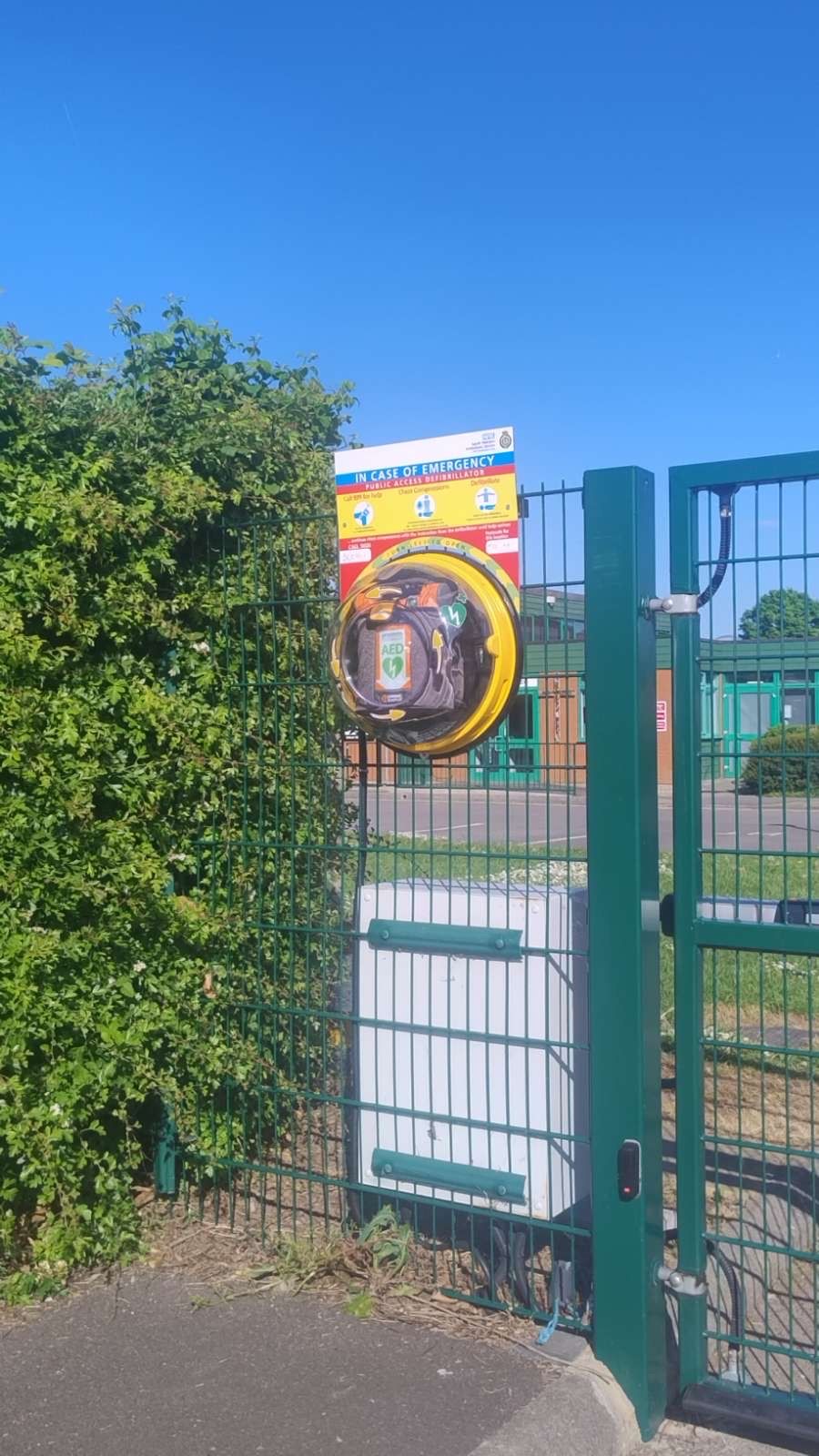 AED Westonzoyland Road, Bridgwater